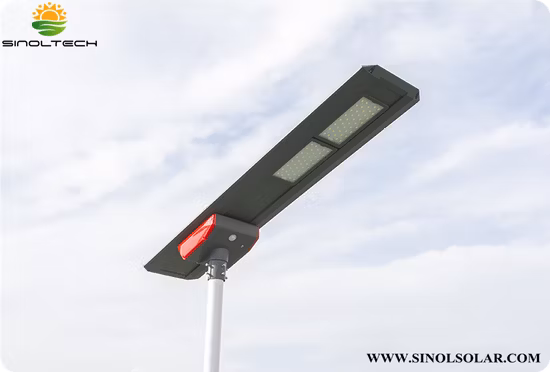 80W Smart APP Control Split Type Solar LED Road Lighting (INH-80W)