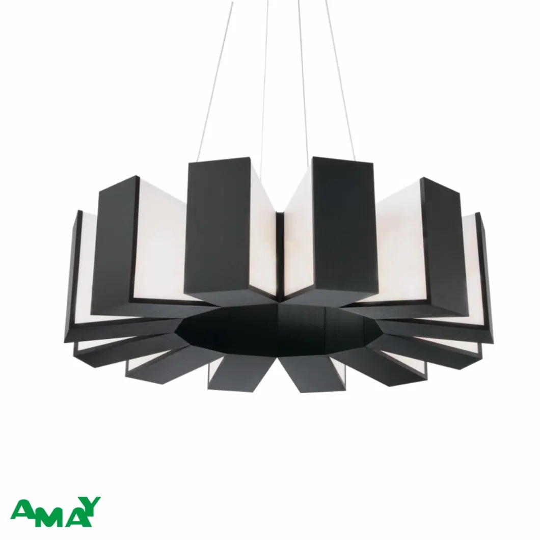 Modern Stainless Steel Customized Made LED Chandelier for Hotel