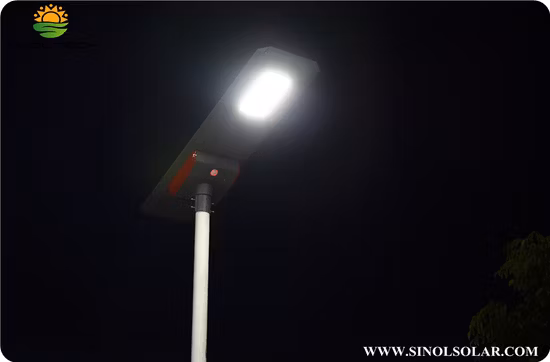 80W Smart APP Control Split Type Solar LED Road Lighting (INH-80W)