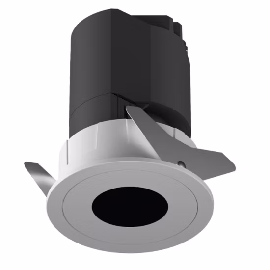 12W Ra>92 Foco empotrable en techo interior ajustable COB LED bañador de pared para residencial Hotel Villas Oficina Sala de exposición Tienda Centro comercial Luz empotrada