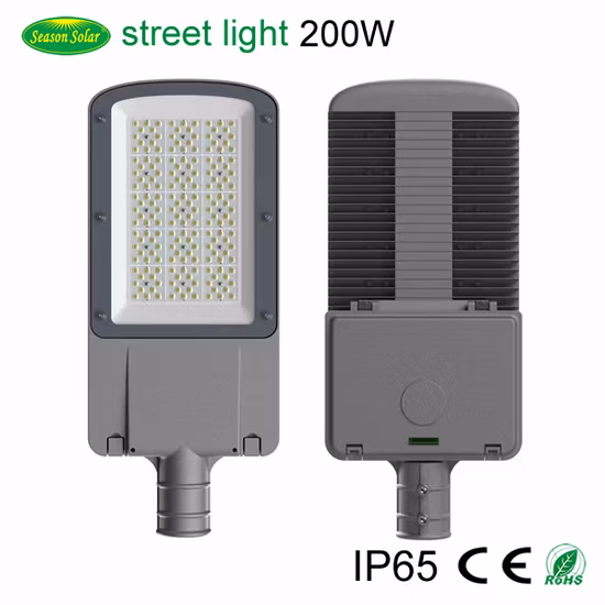 Farolas solares para exteriores baratas con lámpara LED y diseño de poste El mejor precio 200 vatios de alto lumen 30W LED Precio razonable de alta eficiencia